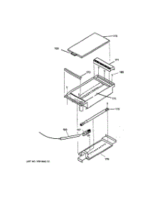 04 - Griddle Assembly parts for Ge Cooktop ZGU36L4DYSS from AppliancePartsPros.com