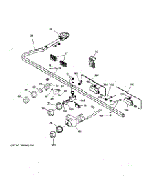 02 - Manifold & Controls parts for Ge Cooktop ZGU48L4GWSS from AppliancePartsPros.com
