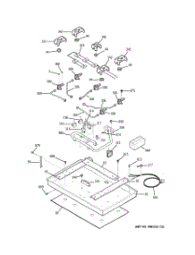 02 - Gas & Burner Parts parts for Ge Cooktop ZGU36KBK1BB from AppliancePartsPros.com