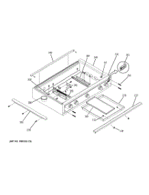 04 - Cooktop parts for Ge Cooktop ZGU36L4DH5SS from AppliancePartsPros.com