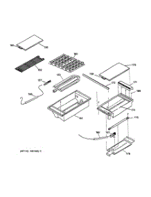 04 - Grill & Griddle Assembly parts for Ge Cooktop ZGU48N4GD2SS from AppliancePartsPros.com