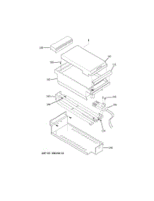 05 - Griddle Assmebly parts for Ge Cooktop ZGU48N6DH4SS from AppliancePartsPros.com