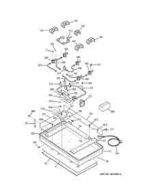 02 - Gas & Burner Parts parts for Ge Cooktop JGP963WEC1WW from AppliancePartsPros.com