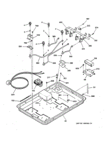 02 - Burner Parts parts for Ge Cooktop JGP930SEA1SS from AppliancePartsPros.com