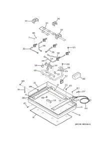 02 - Gas & Burner Parts parts for Ge Cooktop JGP963CEJ1CC from AppliancePartsPros.com