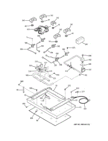 02 - Gas & Burner Parts parts for Ge Cooktop JGP970KEK1CC from AppliancePartsPros.com