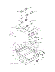 02 - Gas & Burner Parts parts for Ge Cooktop JGP328BEC1BB from AppliancePartsPros.com