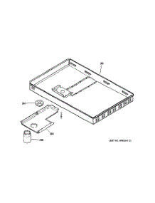 02 - Burner Box parts for Ge Cooktop JGP979WEF1WW from AppliancePartsPros.com