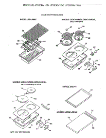 02 - Accessory Modules parts for Ge Cooktop JP385CV1BC from AppliancePartsPros.com