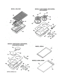 02 - Accessory Modules parts for Ge Cooktop JP389BD1BB from AppliancePartsPros.com