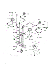 02 - Burner Parts parts for Ge Cooktop JGP630ER3BG from AppliancePartsPros.com