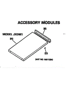 Accessory Modules parts for Ge Cooktop JP672B9N1 from AppliancePartsPros.com
