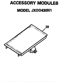 Accessory Modules parts for Ge Cooktop JP370B9N1 from AppliancePartsPros.com