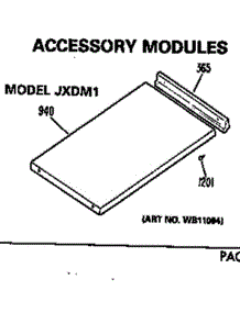 Accessory Modules parts for Ge Cooktop JP370B9N1 from AppliancePartsPros.com