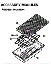 Modules parts for Ge Cooktop JP672B9K2 from AppliancePartsPros.com