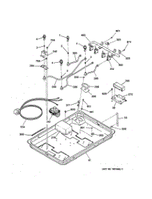 02 - Gas & Burner Parts parts for Ge Cooktop JGP336WEV1WW from AppliancePartsPros.com