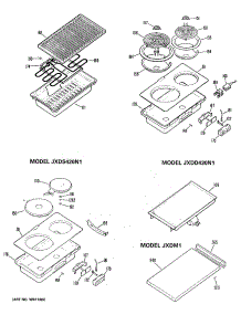 02 - Accessory Modules parts for Ge Cooktop JXDS420N1 from AppliancePartsPros.com