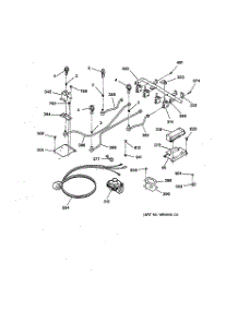 02 - Burner Parts parts for Ge Cooktop JGP326WEV3WW from AppliancePartsPros.com