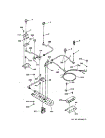 02 - Burner parts for Ge Cooktop JGP626WEV6WW from AppliancePartsPros.com