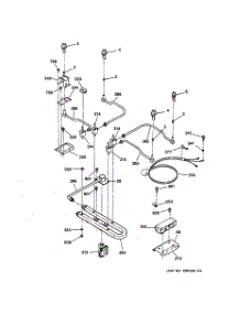 02 - Burner Parts parts for Ge Cooktop JGP626WEV4WW from AppliancePartsPros.com