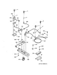 02 - Gas & Burner Parts parts for Ge Cooktop JGP626BEV2BB from AppliancePartsPros.com