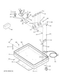 02 - Gas & Burner Parts parts for Ge Cooktop JGP329DET1CC from AppliancePartsPros.com