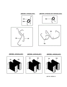 03 - Unit Parts parts for Ge Dehumidifier AHG25LAG1 from AppliancePartsPros.com