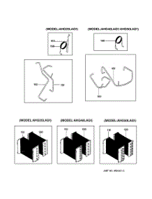 03 - Unit Parts parts for Ge Dehumidifier AHG50LAG2 from AppliancePartsPros.com