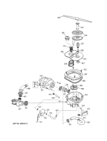04 - Sump Assembly parts for Ge Dishwasher ZPRO7000SK00 from AppliancePartsPros.com