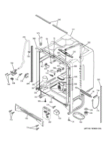 02 - Body Parts parts for Ge Dishwasher PDW7700J10BB from AppliancePartsPros.com
