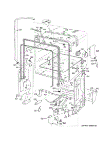 03 - Liner Assembly parts for Ge Dishwasher PDW8000G0CC from AppliancePartsPros.com