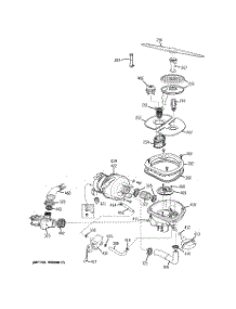 04 - Sump Assembly parts for Ge Dishwasher PDW8000G0CC from AppliancePartsPros.com