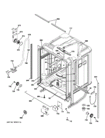 02 - Body Parts parts for Ge Dishwasher PDW8700J00CC from AppliancePartsPros.com