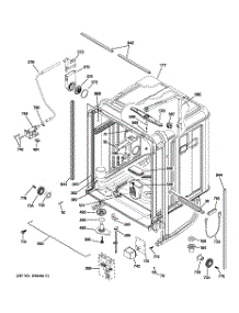 02 - Body Parts parts for Ge Dishwasher PDWT480R10SS from AppliancePartsPros.com
