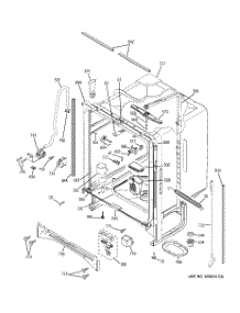 02 - Body Parts parts for Ge Dishwasher PDW7900N20WW from AppliancePartsPros.com