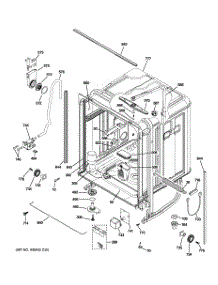 02 - Body Parts parts for Ge Dishwasher PDW9200J01WW from AppliancePartsPros.com