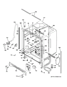 02 - Body Parts parts for Ge Dishwasher PDW7800P00BB from AppliancePartsPros.com