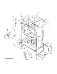 02 - Body Parts parts for Ge Dishwasher VLD4209L20SS from AppliancePartsPros.com