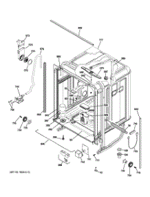 02 - Body Parts parts for Ge Dishwasher PDW9200J00CC from AppliancePartsPros.com