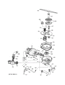 04 - Sump Assembly parts for Ge Dishwasher ZBD6900G01SS from AppliancePartsPros.com