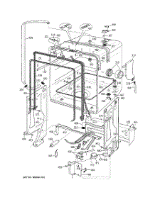 03 - Liner Assembly parts for Ge Dishwasher ZBD6905G03SS from AppliancePartsPros.com