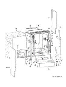 02 - Body Parts parts for Ge Dishwasher ZBD1870N00SS from AppliancePartsPros.com