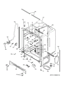 02 - Body Parts parts for Ge Dishwasher PDW7300J00WW from AppliancePartsPros.com