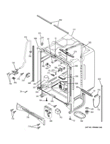 02 - Body Parts parts for Ge Dishwasher PDW7300J03WW from AppliancePartsPros.com