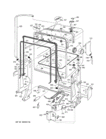 03 - Liner Assembly parts for Ge Dishwasher ZBD7000G01II from AppliancePartsPros.com