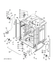 02 - Body Parts parts for Ge Dishwasher ZBD0710K10SS from AppliancePartsPros.com