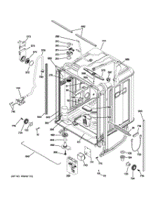02 - Body Parts parts for Ge Dishwasher ZBD0710K15SS from AppliancePartsPros.com