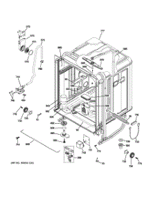 02 - Body Parts parts for Ge Dishwasher GLD8760N20SS from AppliancePartsPros.com