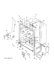 02 - Body Parts parts for Ge Dishwasher 4071120 from AppliancePartsPros.com