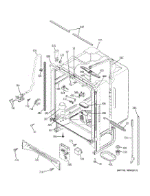 02 - Body Parts parts for Ge Dishwasher GSD6900N10CC from AppliancePartsPros.com